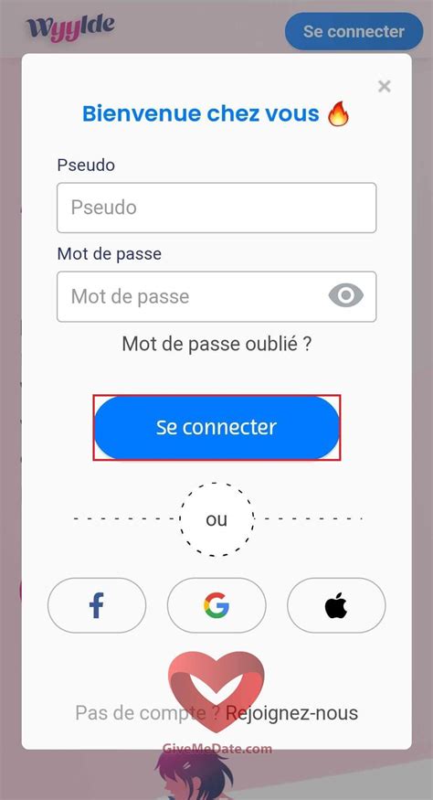 Connexion à Wyylde : Comment se connecter et modifier son。